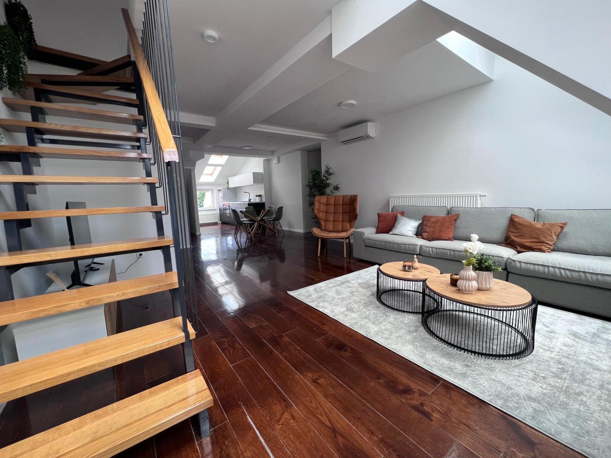 Cozy Loft Apartment In Zagreb Center Ngoại thất bức ảnh